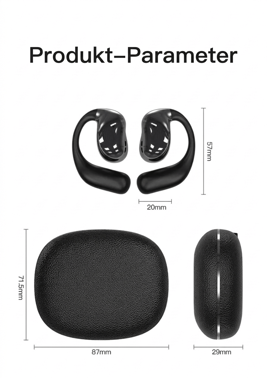 KI Übersetzer Kopfhörer mit Live-Übersetzung